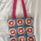 Lavender Sunshine Crochet Bag