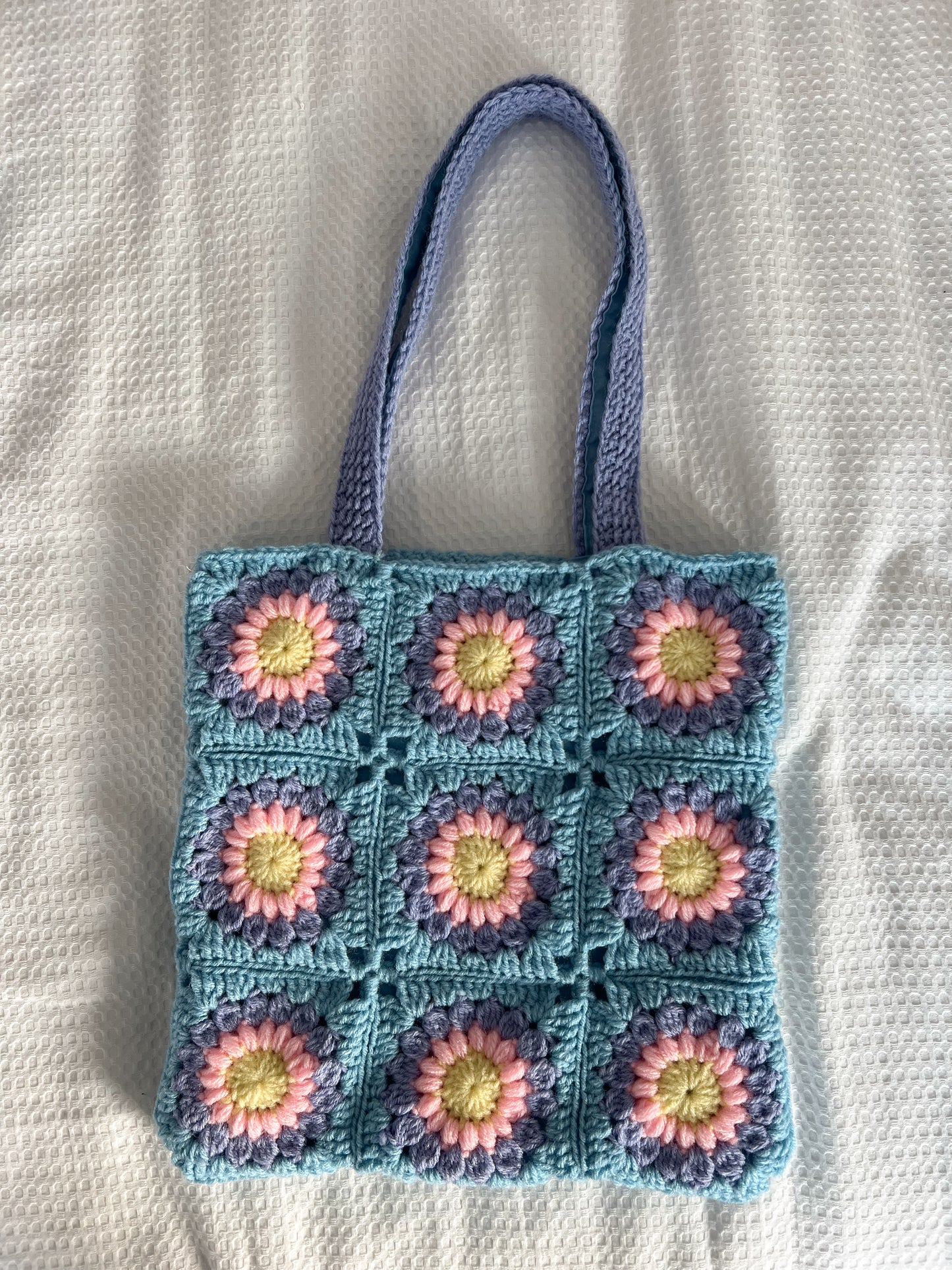 Ocean Eyes Crochet Bag