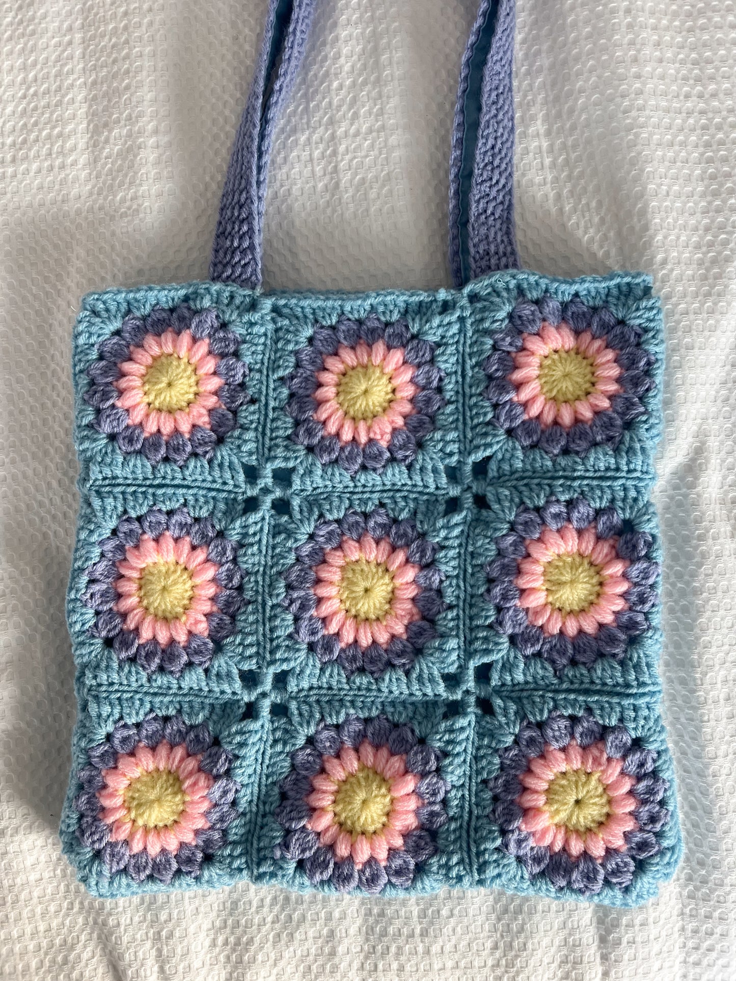 Ocean Eyes Crochet Bag