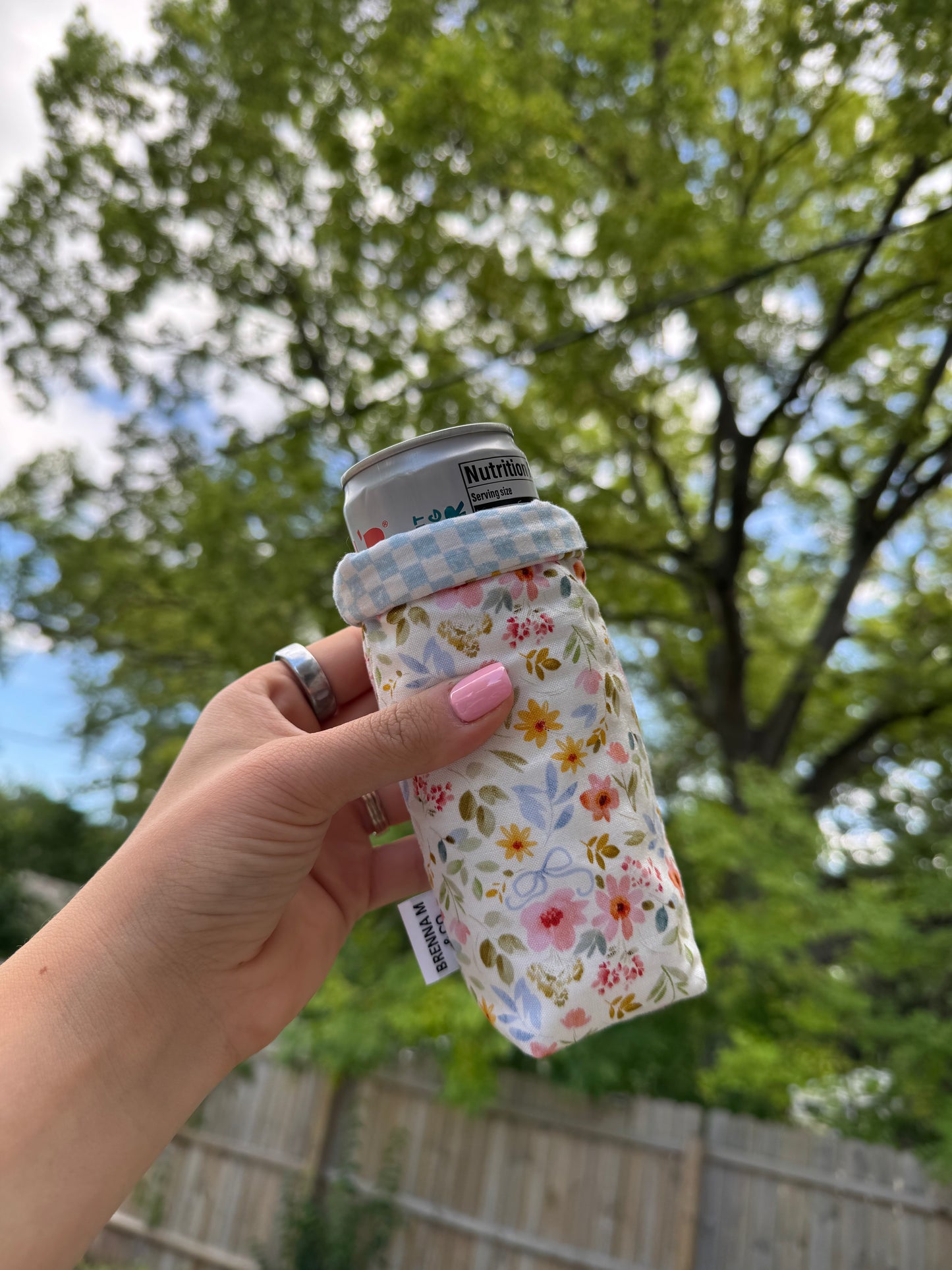 Spring Garden Slim Can Sleeve