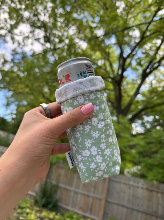 Sage Meadow Slim Can Sleeve