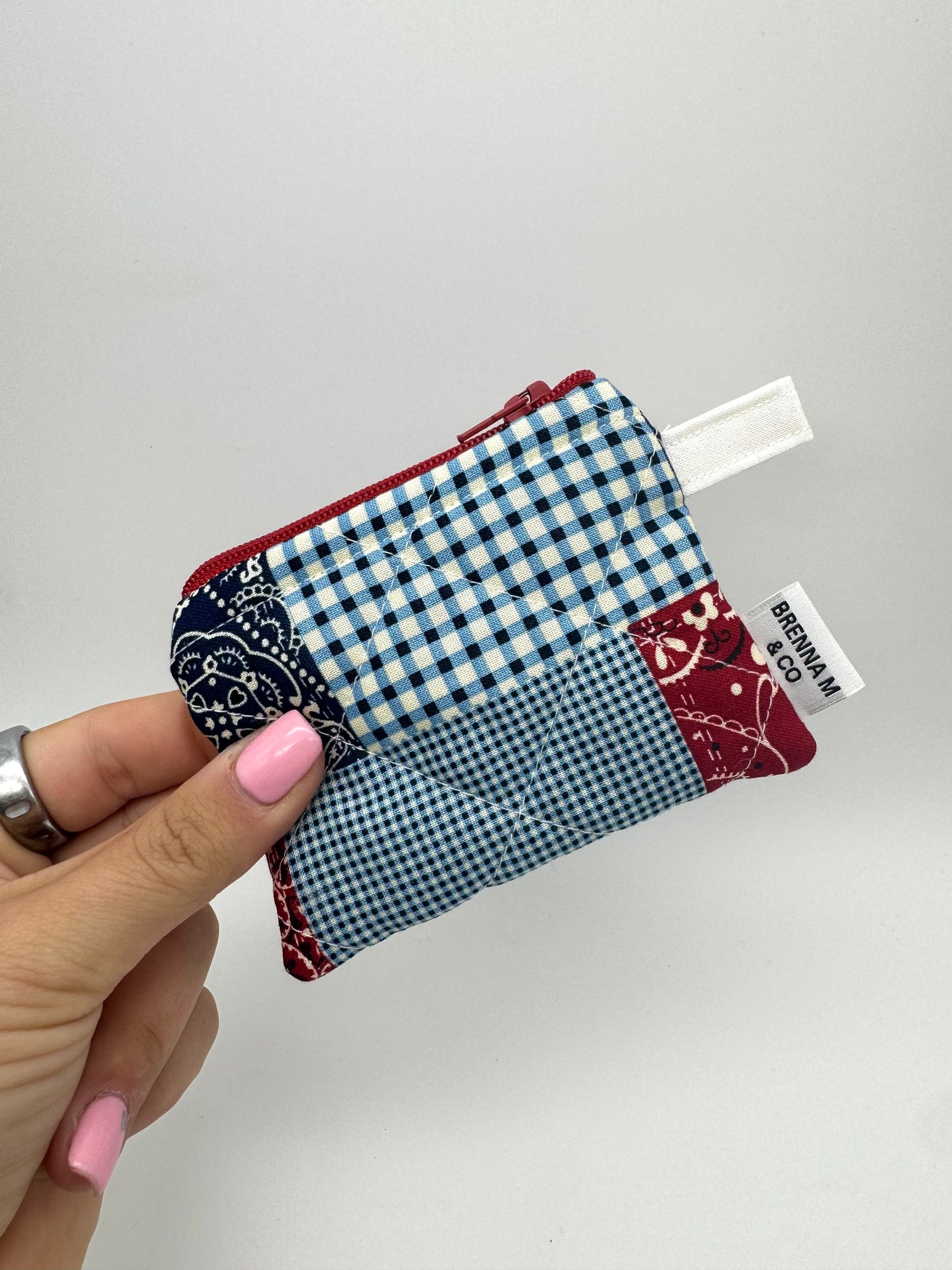 Cowboy Mini Keychain Pouch