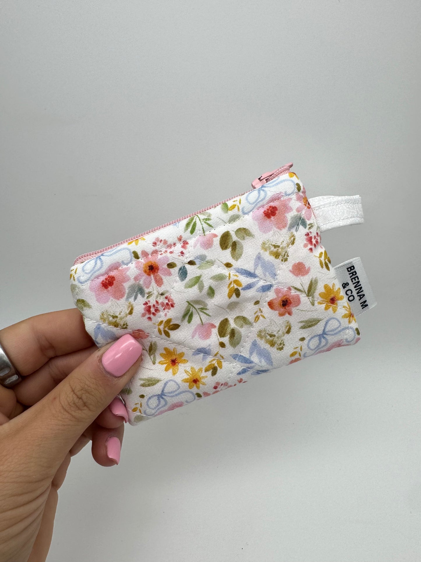 Sweet Meadow Mini Keychain Pouch