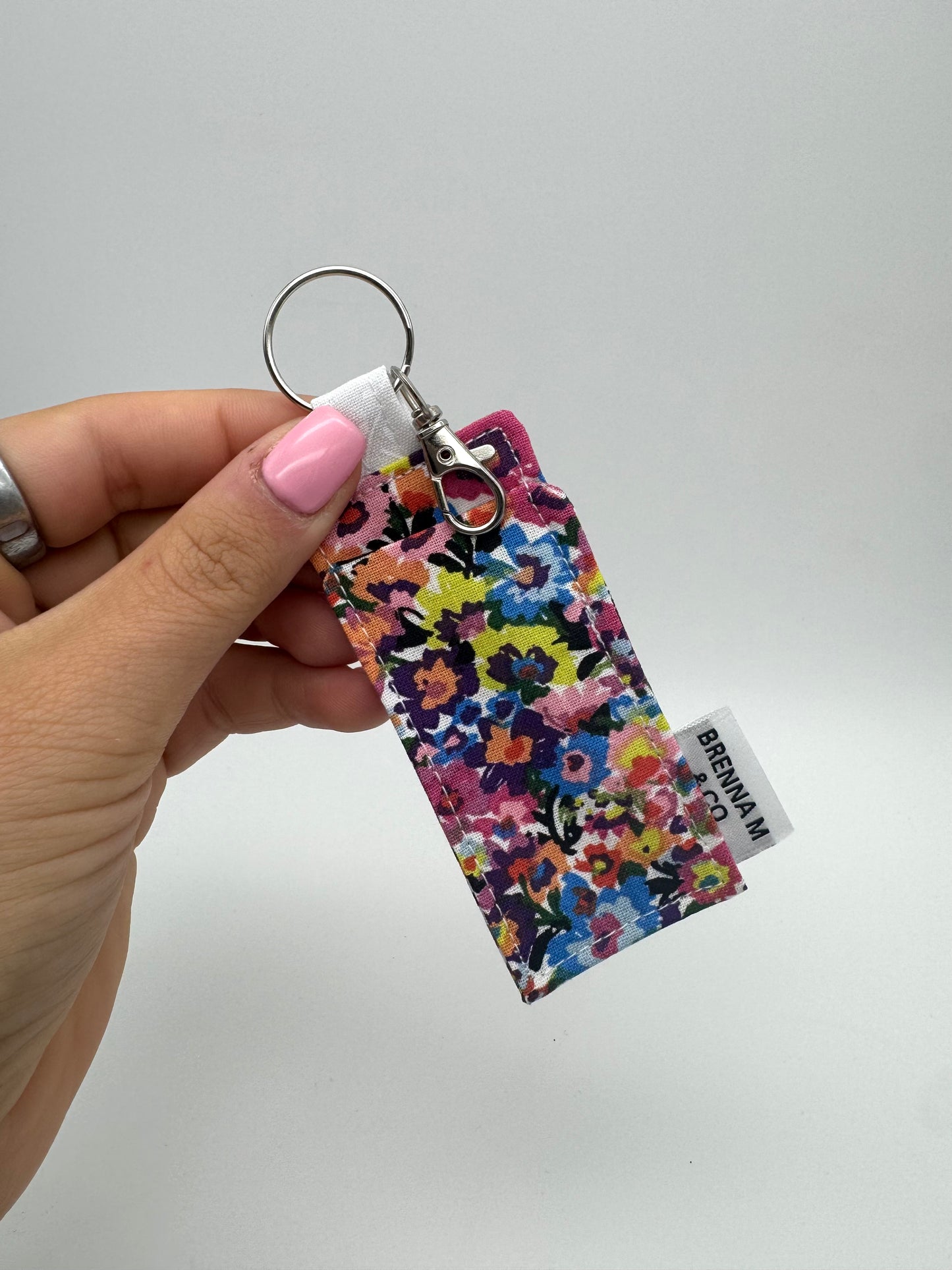 Rainbow Floral Lip Balm Holder