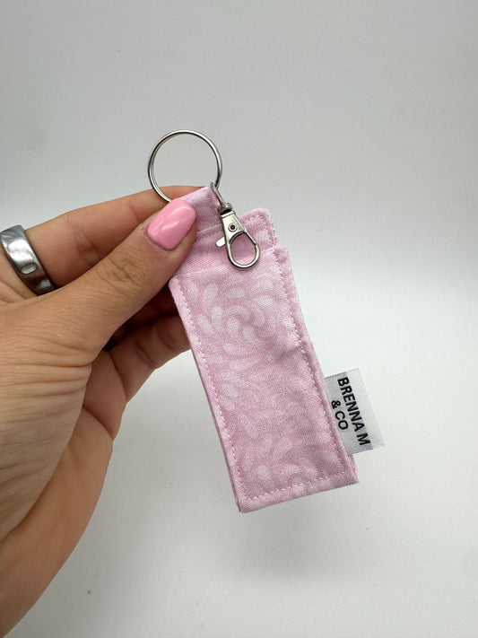 Pink Swirl Lip Balm Holder