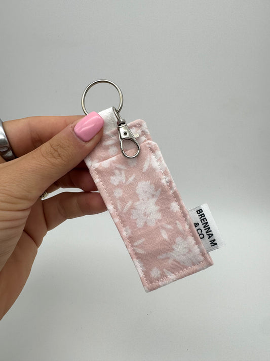 Peachy Floral Lip Balm Holder