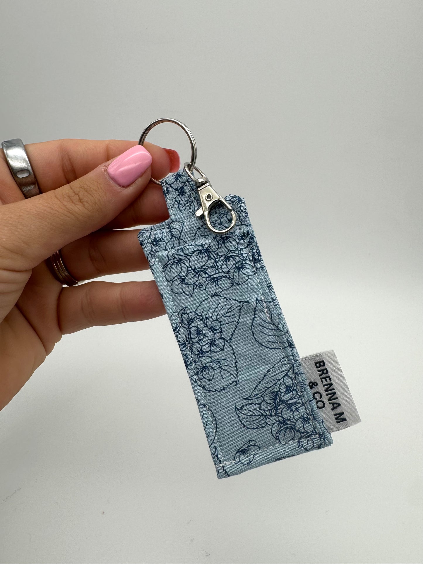 Blue Hydrangea Lip Balm Holder