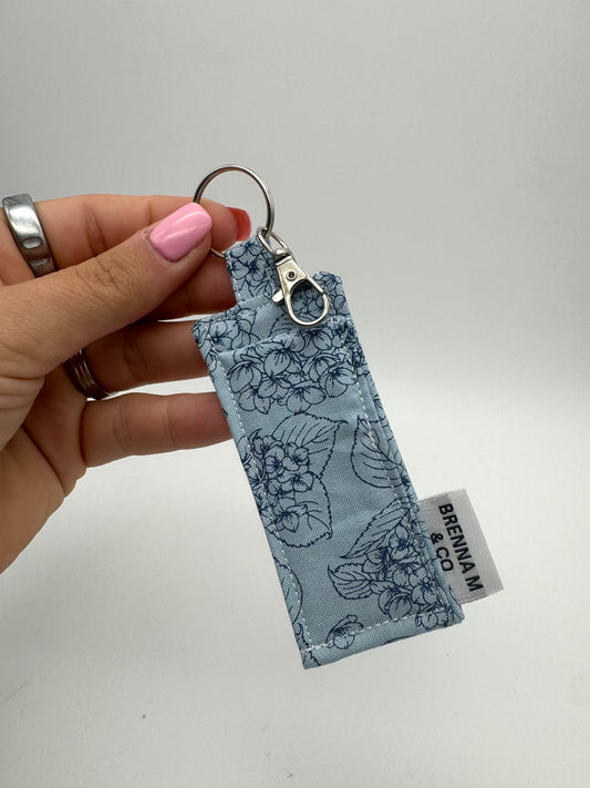 Blue Hydrangea Lip Balm Holder