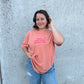 Pretty Girls Have Anxiety Too Embroidered T-shirt
