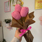 Crochet Pink Tulip Flower