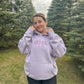 Lilac Embroidered BMC Hoodie