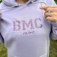 Lilac Embroidered BMC Hoodie