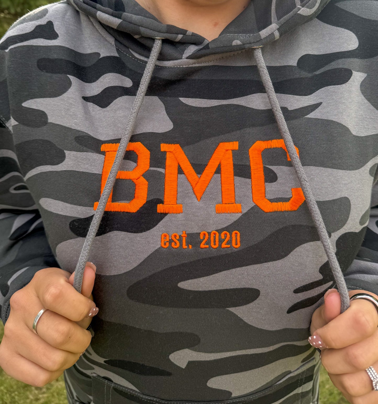 Camo Embroidered BMC Hoodie