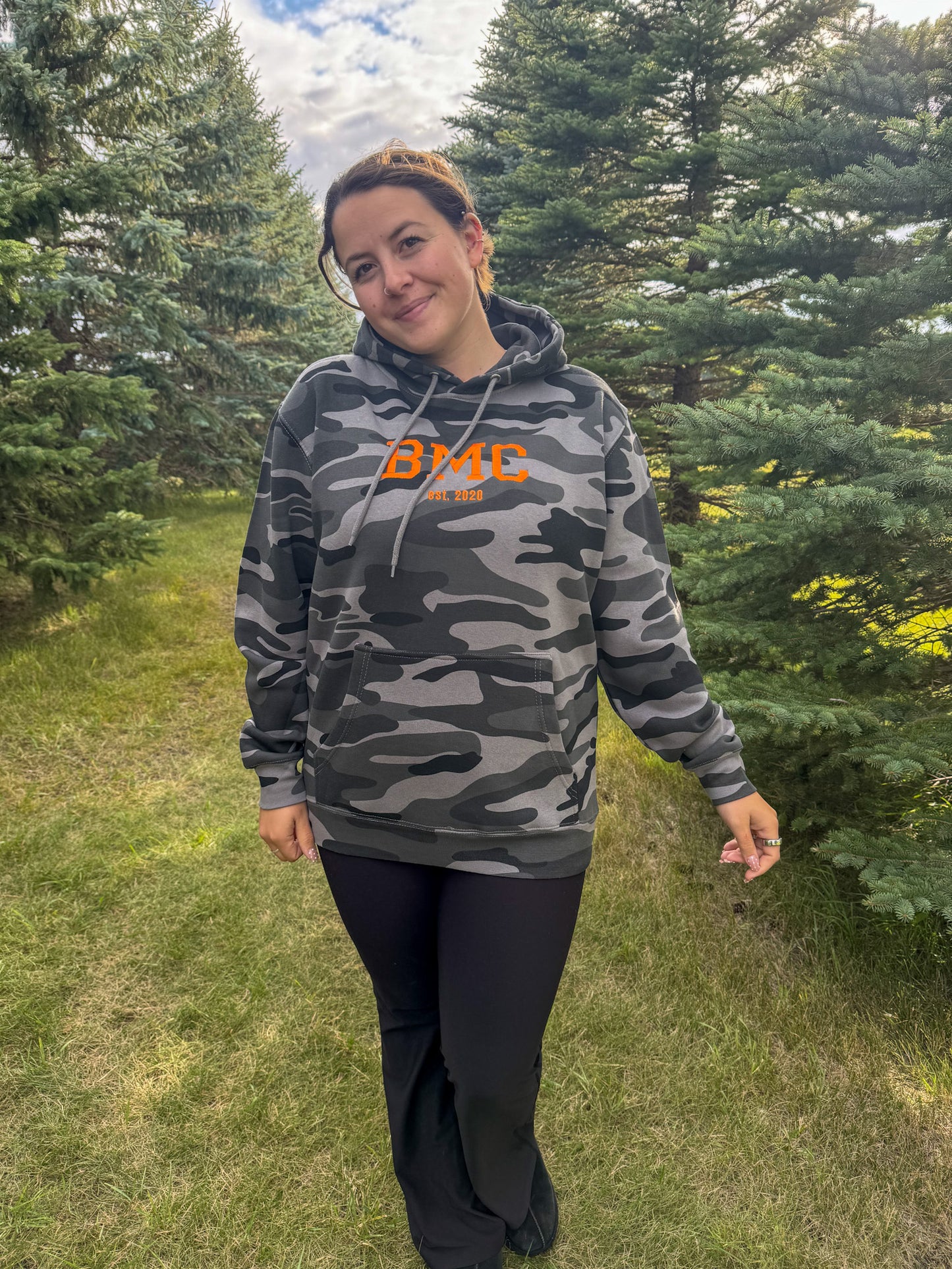 Camo Embroidered BMC Hoodie