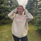 Latte Embroidered BMC Crewneck