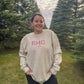 Latte Embroidered BMC Crewneck