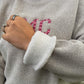 Latte Embroidered BMC Crewneck