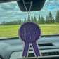 I Made It Through The Day Car Air Freshener