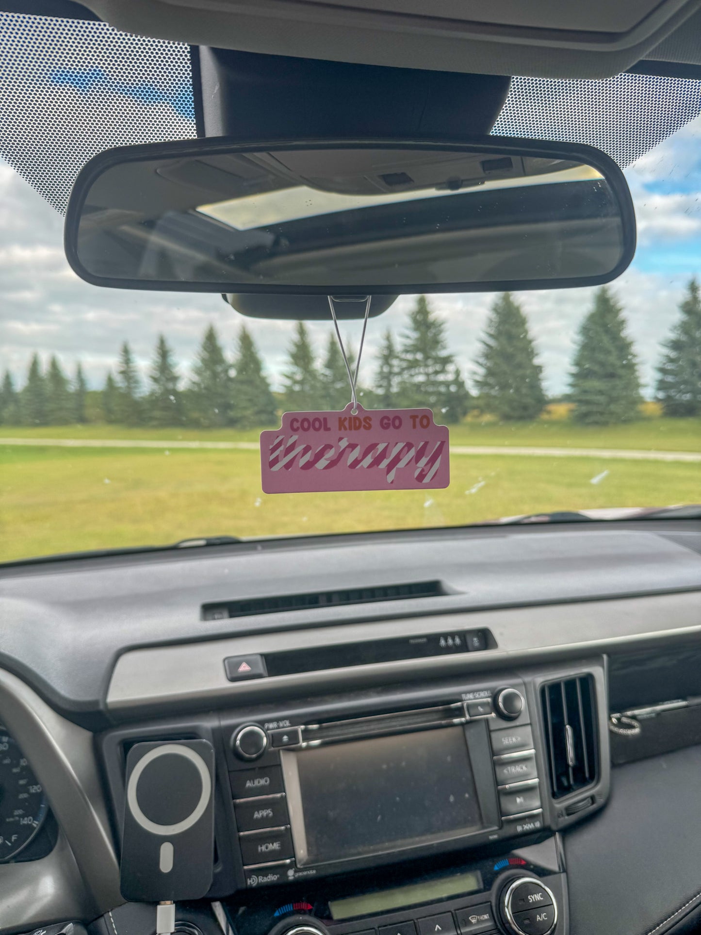 Cool Kids Go To Therapy Car Air Freshener
