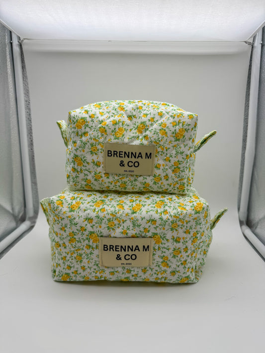 Marigold Quilted Pouch