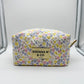 Pastel Floral Quilted Pouch
