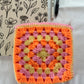 Sunset Crochet Zipper Pouch