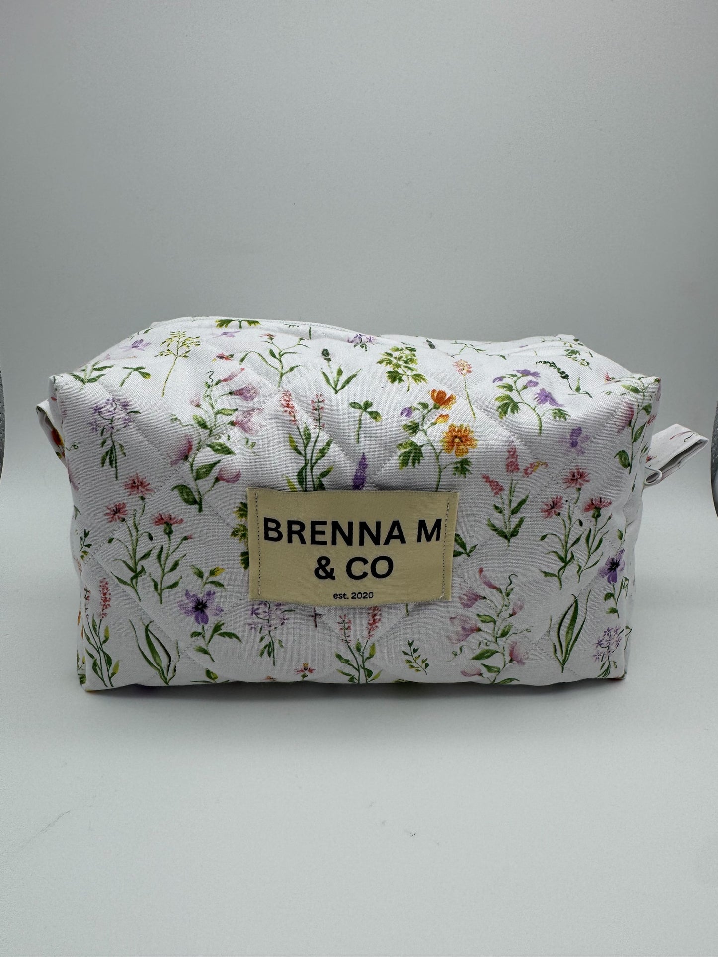 Wildflower Quilted Pouch