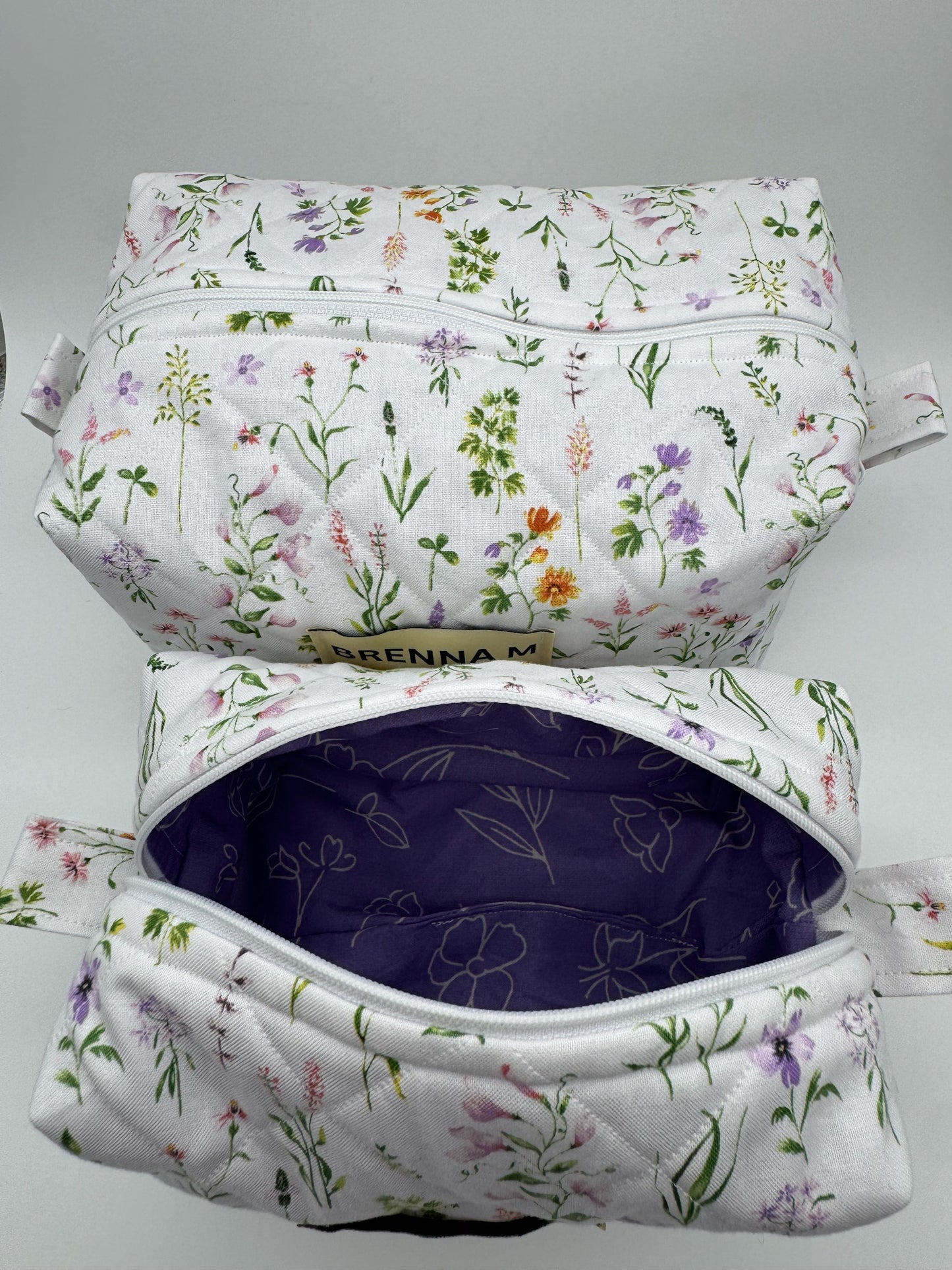 Wildflower Quilted Pouch