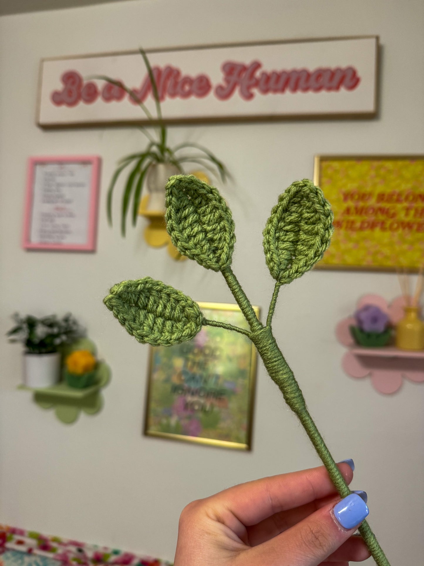 Crochet Light Leaf