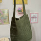 Crochet Green Mesh Bag