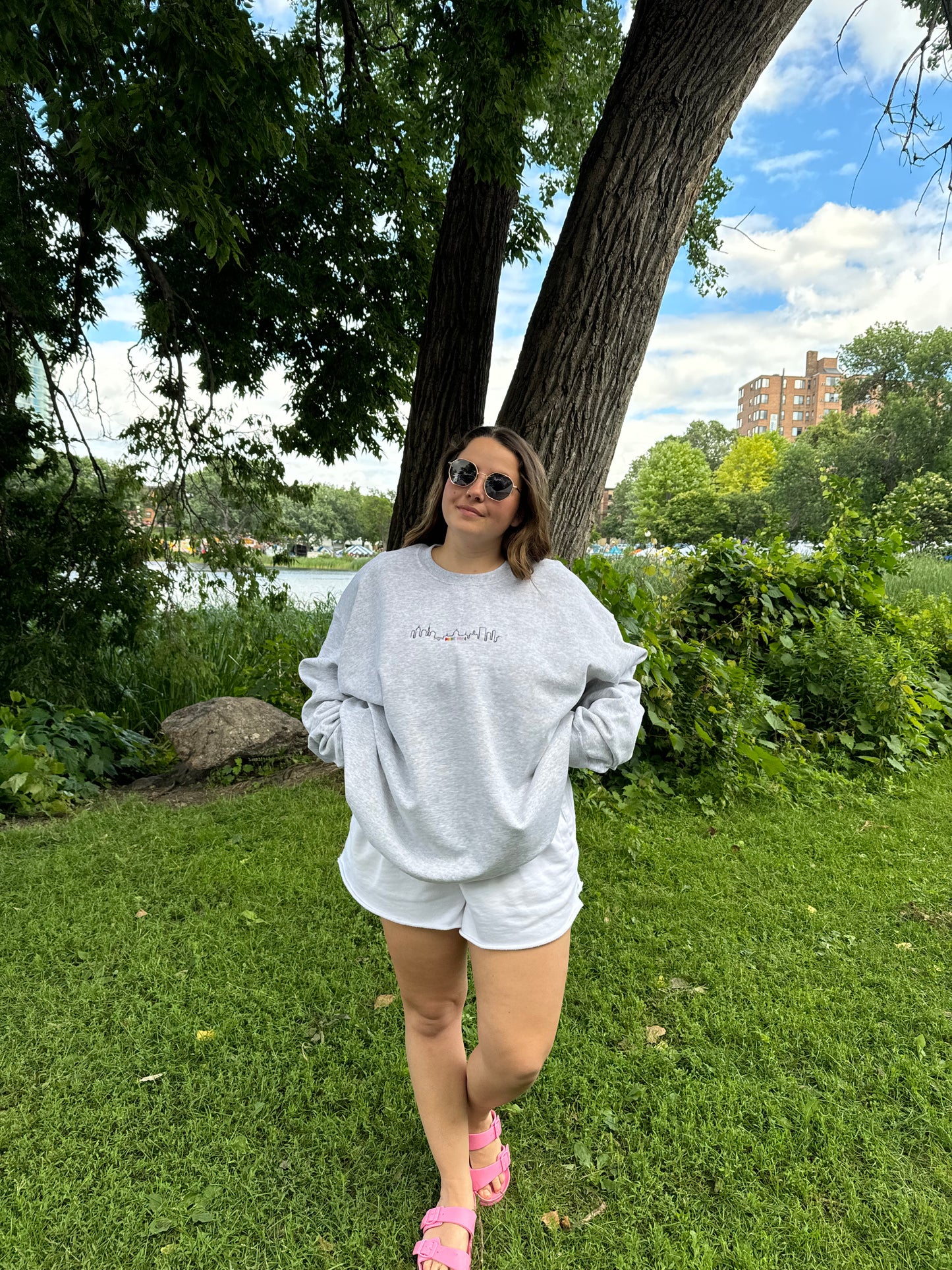 Pride Minneapolis Skyline Crewneck