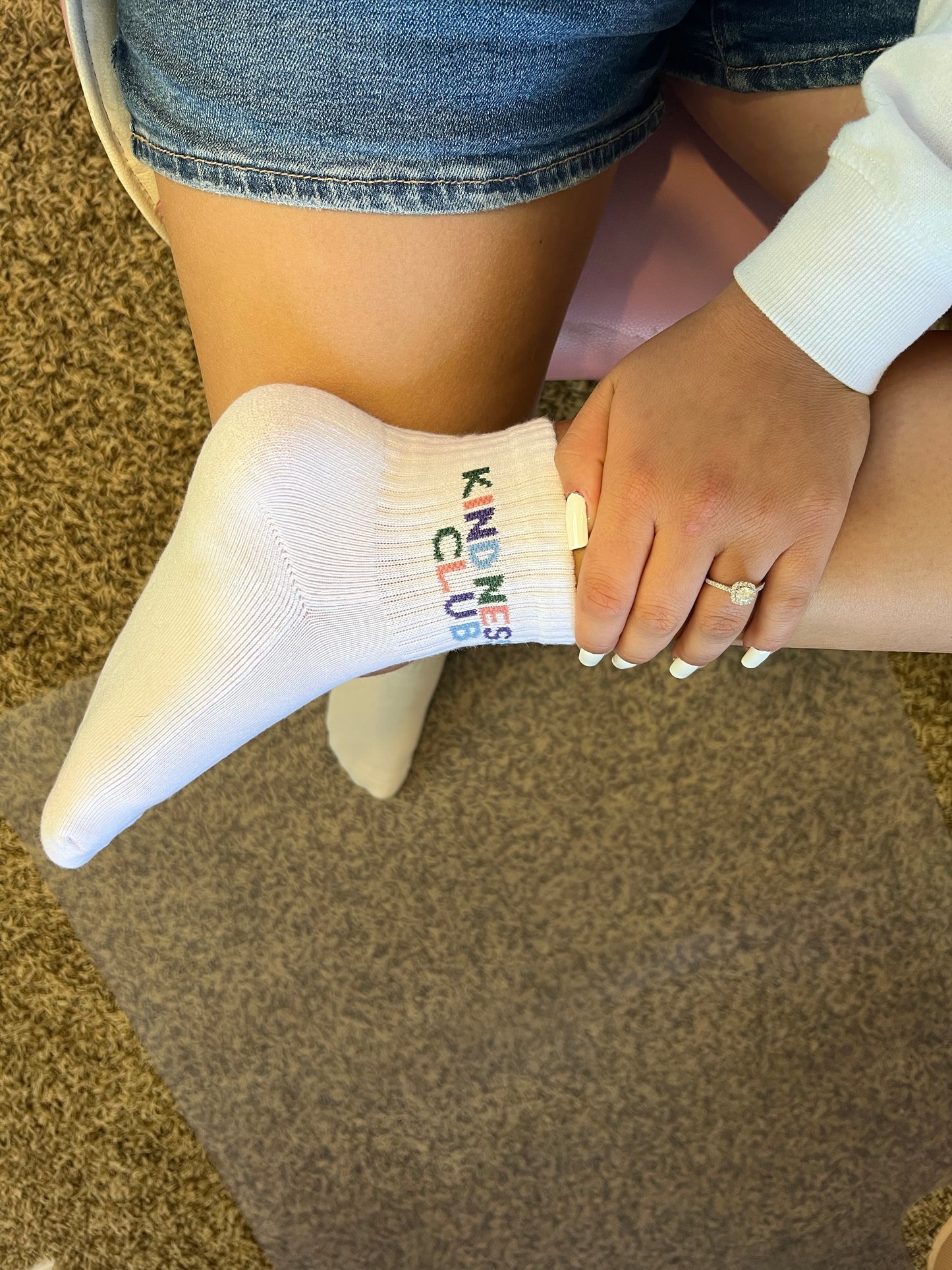 Kindness Club Ankle Socks