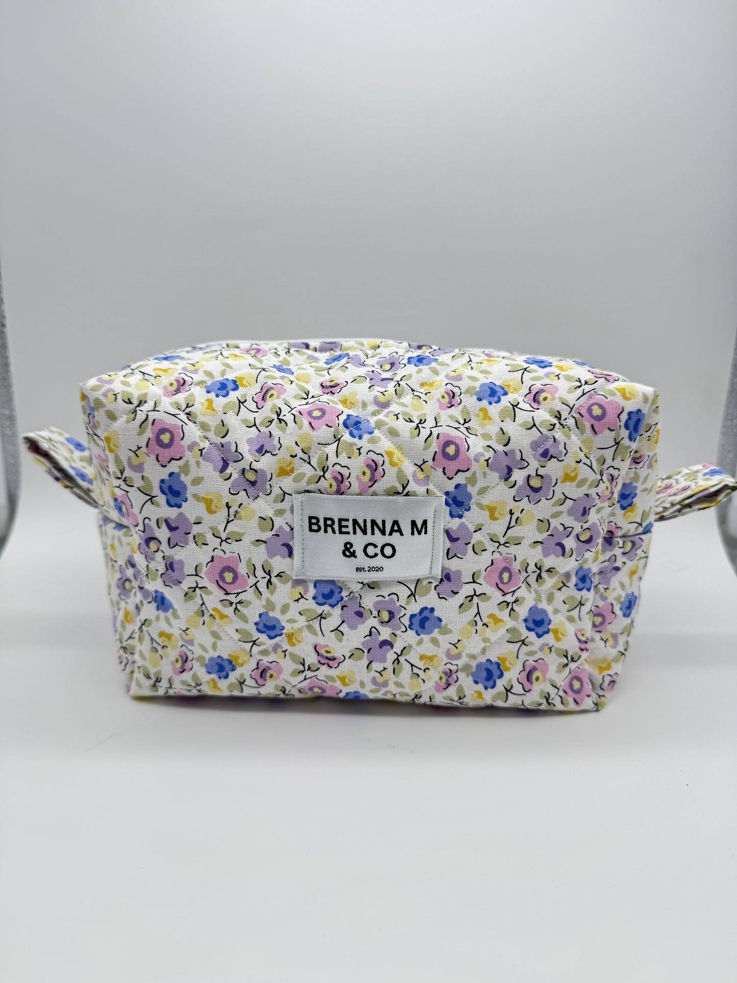 The Meadow Quilted Makeup Bag