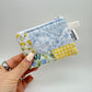 Yellow & Blue Picnic Mini Keychain Pouch