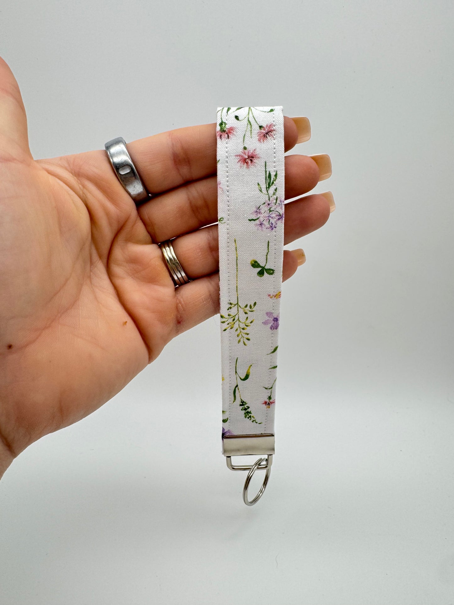 Wildflower Keychain Wristlet