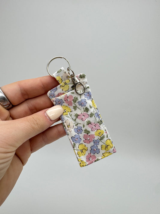 Pastel Floral Lip Balm Holder