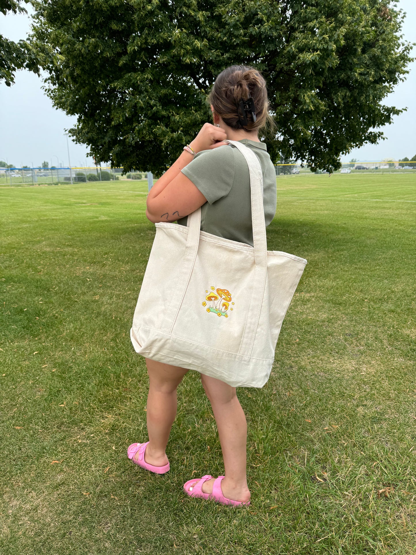 Mushroom Tote Bag