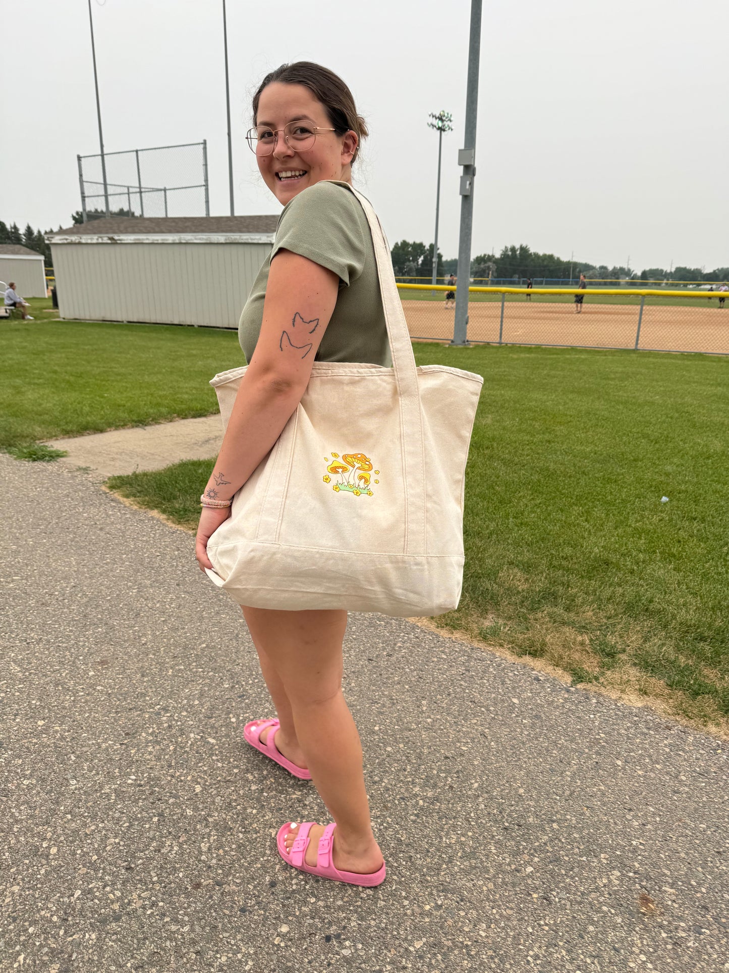 Mushroom Tote Bag