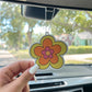 Groovy Flower Car Air Freshener