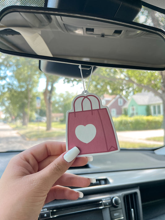 Heart Bag Car Air Freshener
