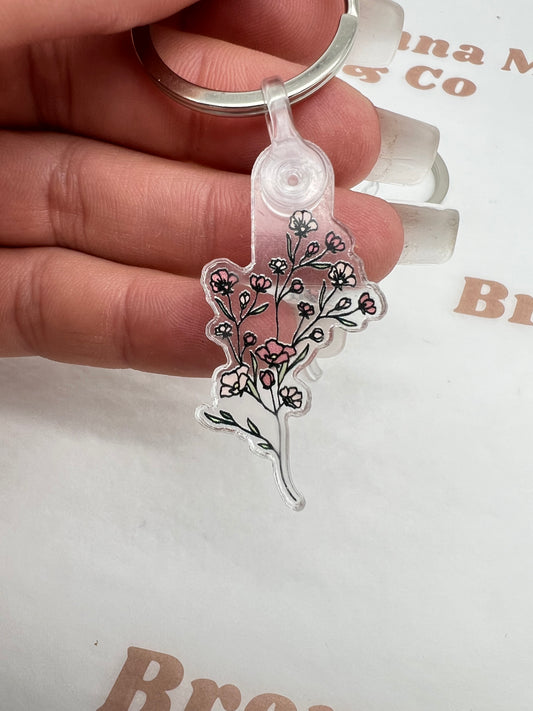 Flower Bouquet Keychain