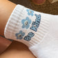Blue Be Kind Ankle Socks