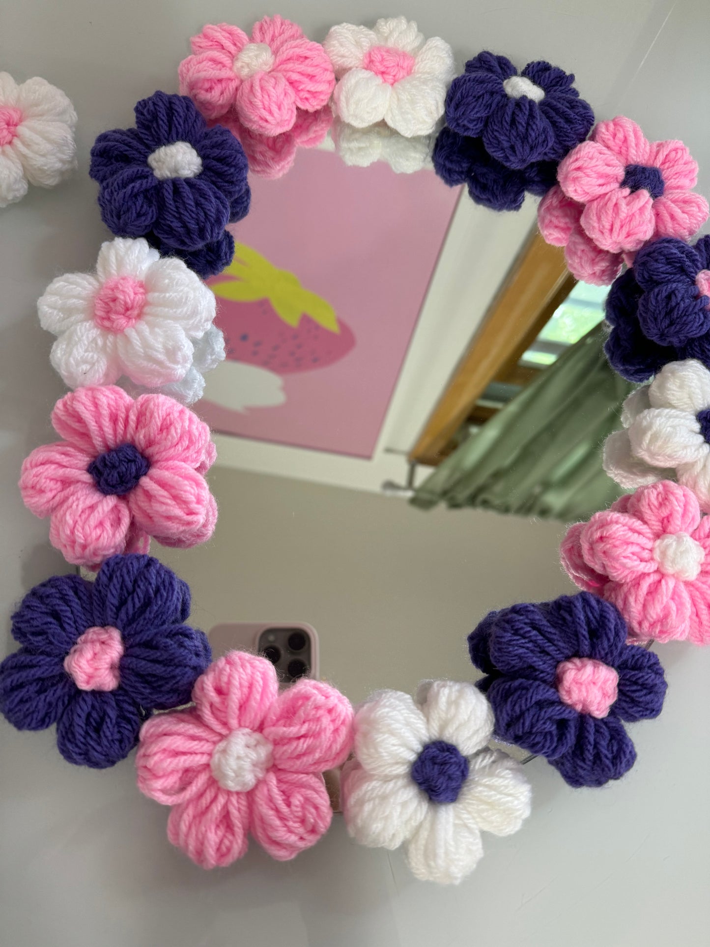 Puff Flower Mirror Kits