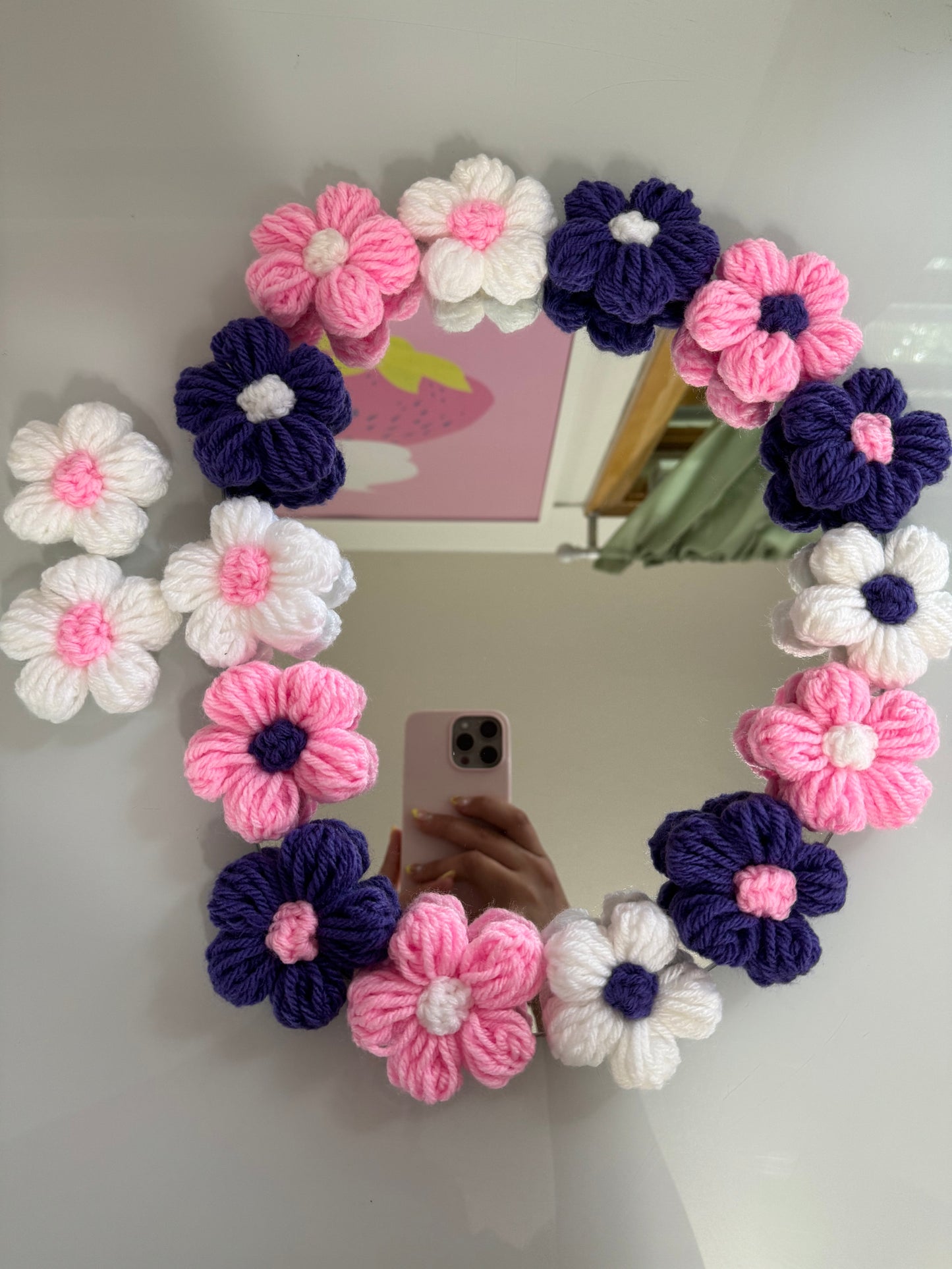 Puff Flower Mirror Kits