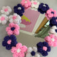 Puff Flower Mirror Kits