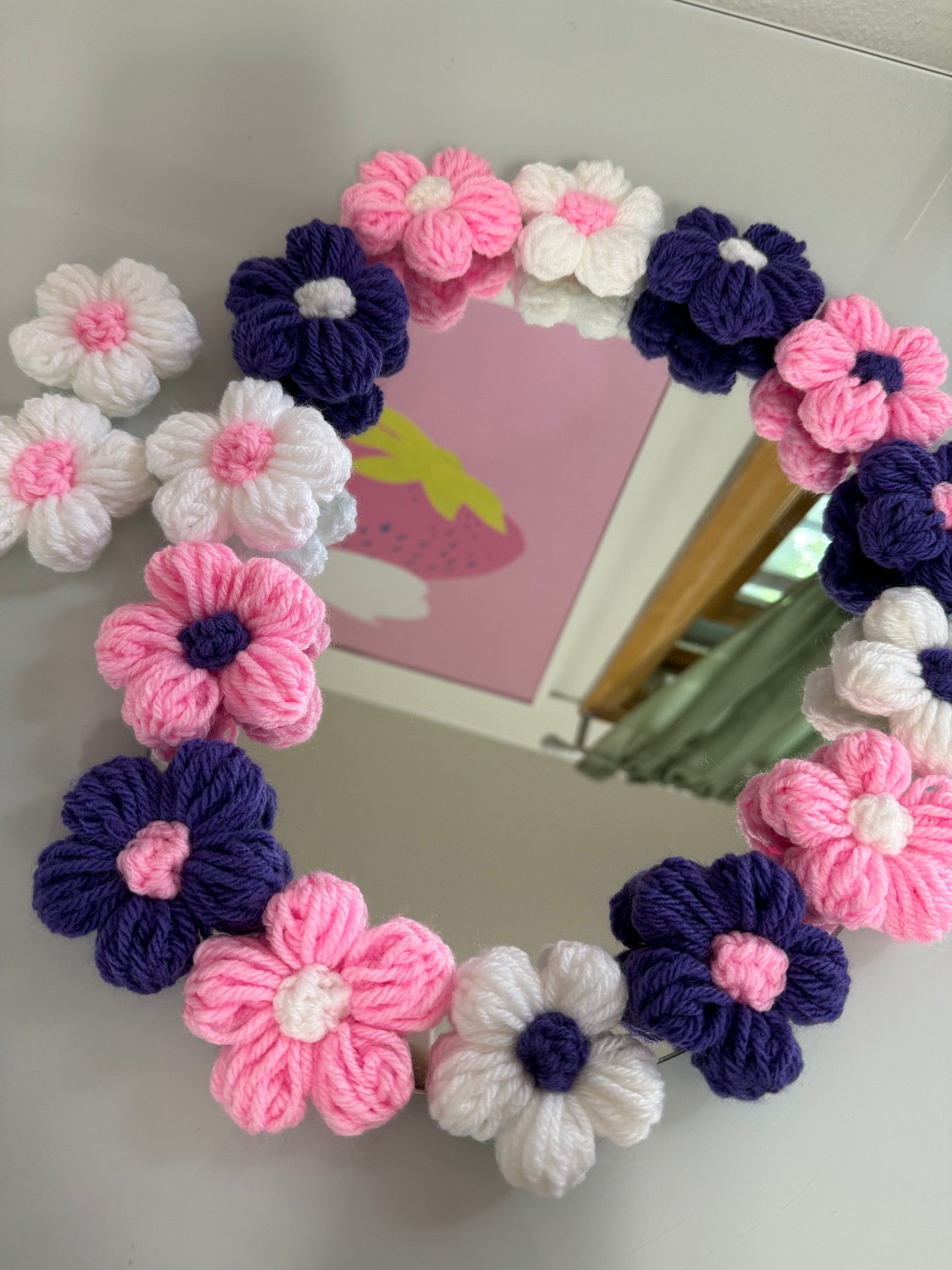 Puff Flower Mirror Kits