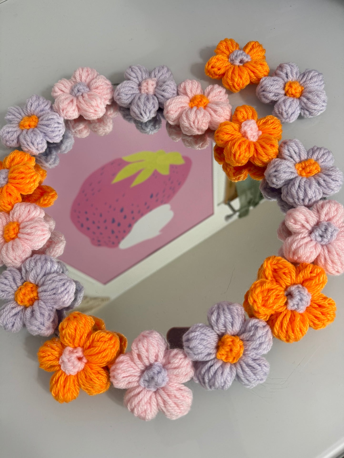 Puff Flower Mirror Kits