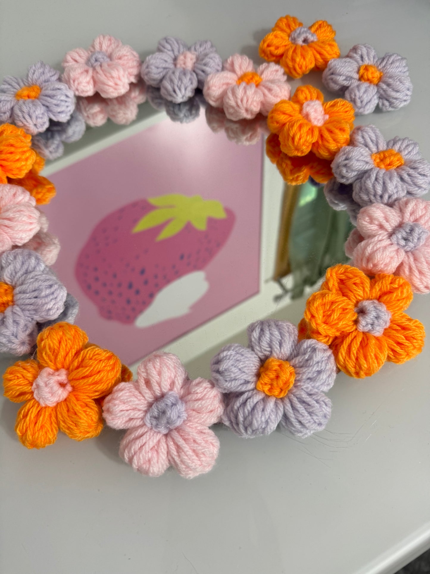 Puff Flower Mirror Kits