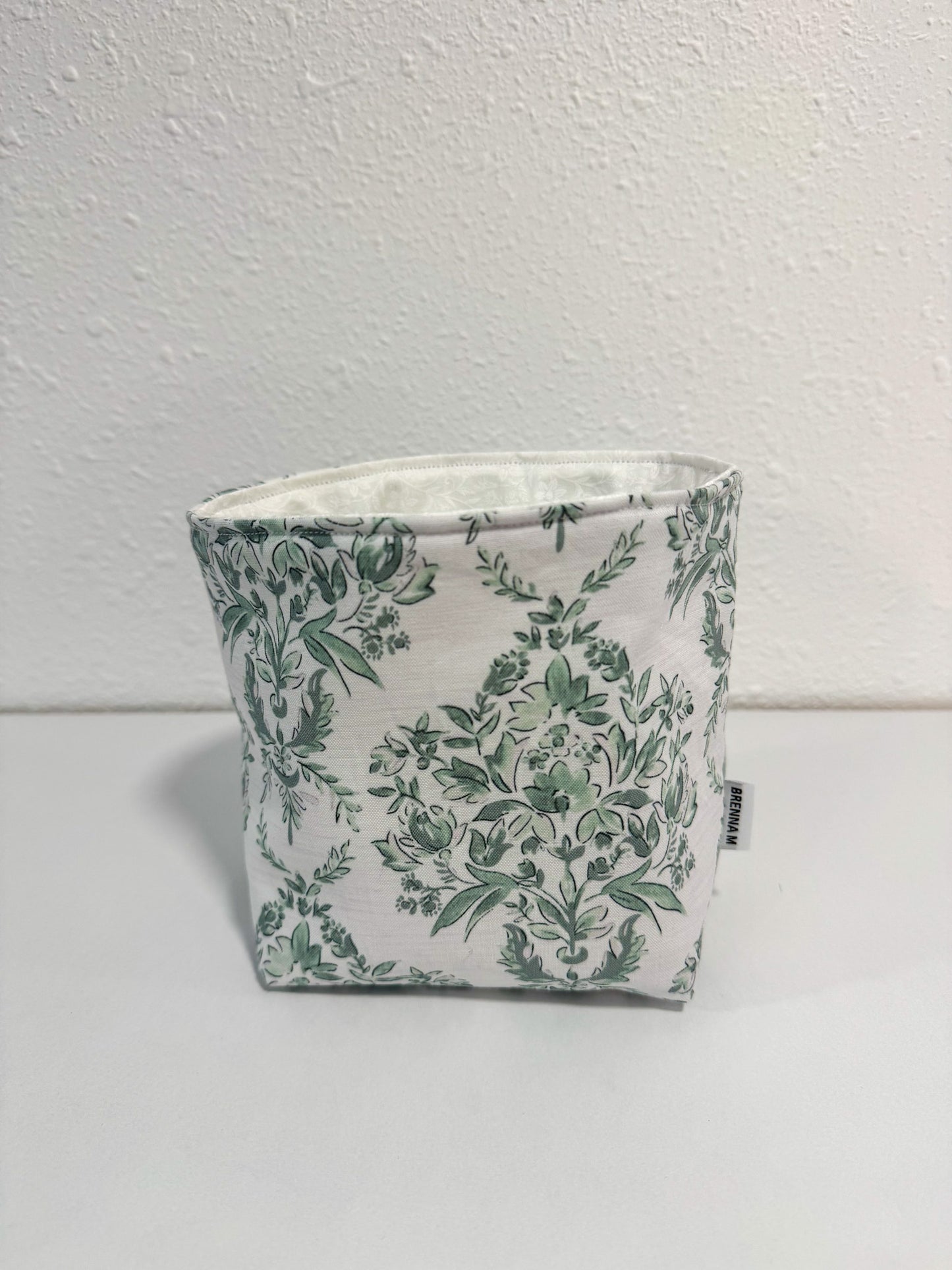 Sage Floral Bubble Bucket