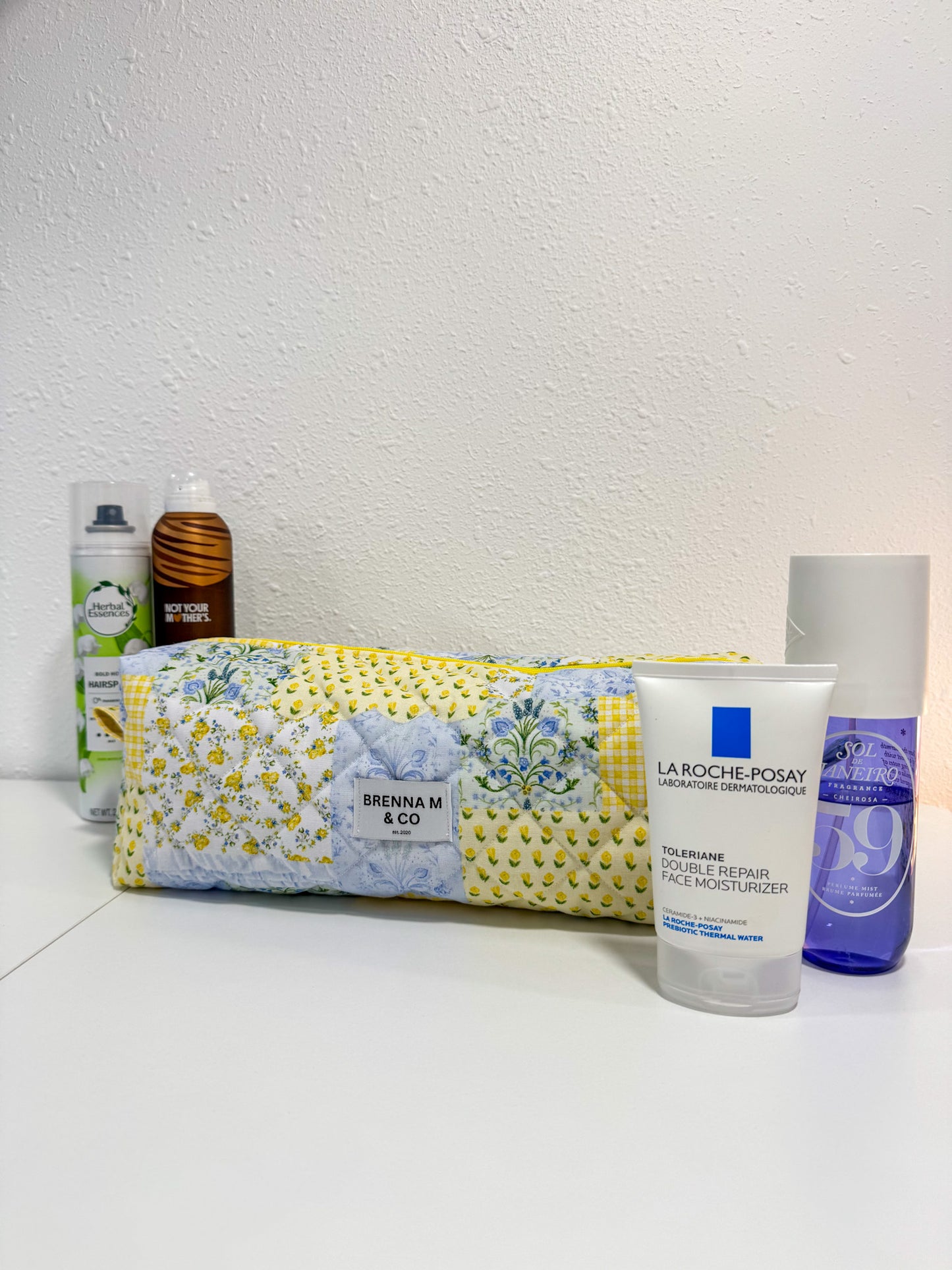 Yellow & Blue Picnic Hot Tools Bag